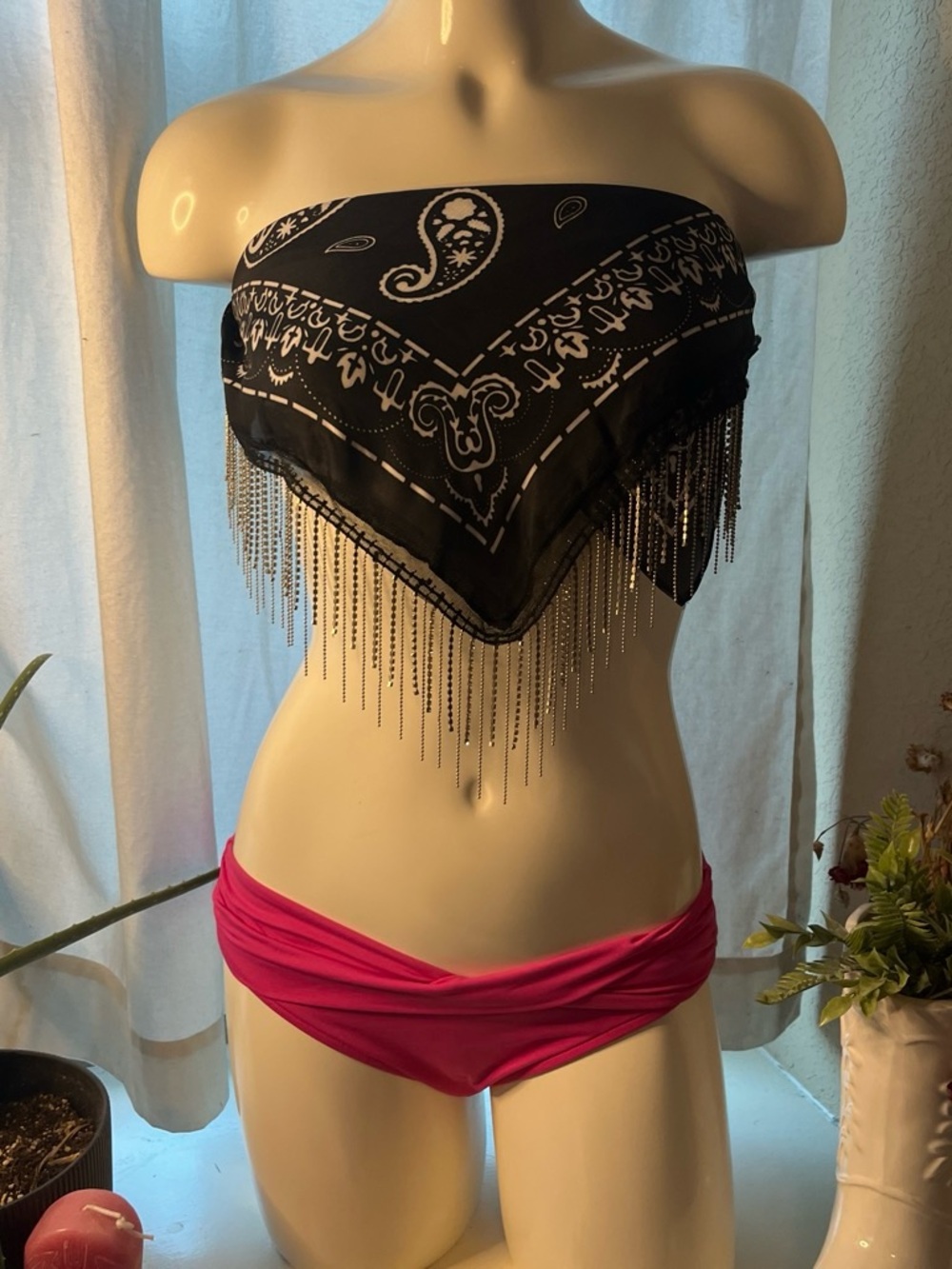 SEAFOLLY AUSTRALIA Hot Pink Bikini Bottoms